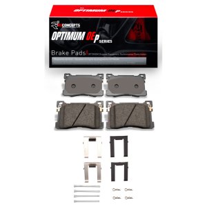 Hyundai Equus Brake Pads - Front - R1 Concepts - Optimum OE - `12-`17